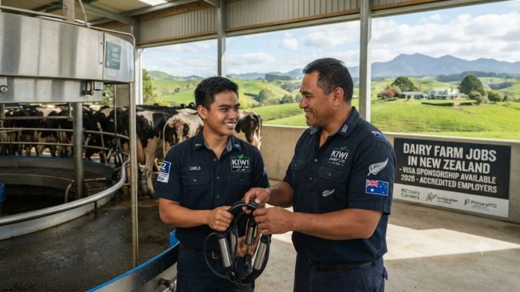 Dairy Farm Jobs in New Zealand