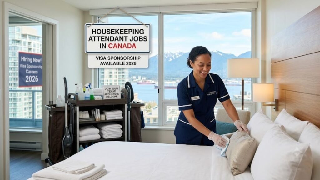 Housekeeping Attendant Jobs in Canada
